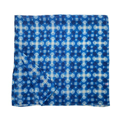 NUNO Scarf: "Chladni" (Blue)