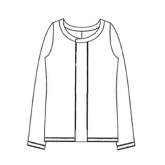 NUNO Jacket: "Continuous Plaid" (Mustard, Medium/Large)