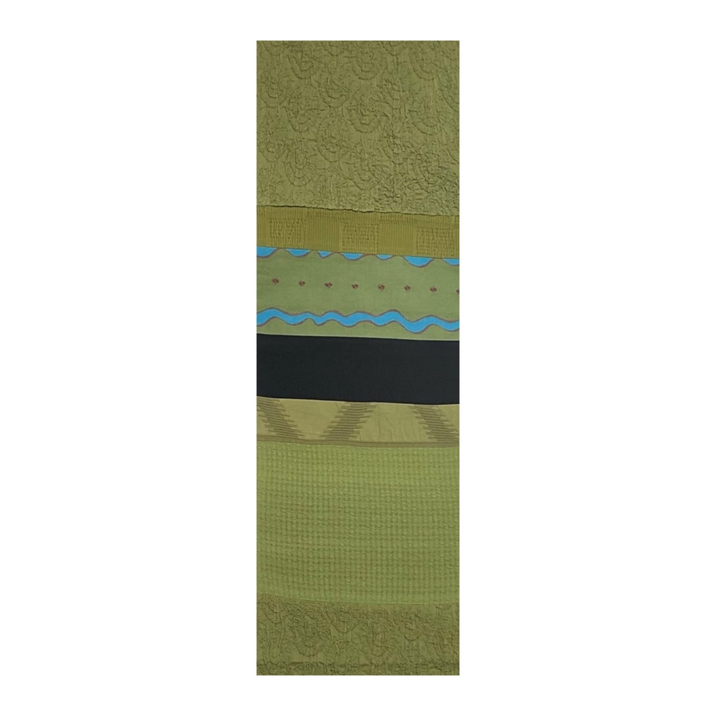 NUNO Runner/Scarf: "NUNO OriOri®" (Green E2)