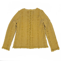 NUNO Jacket: "Continuous Plaid" (Mustard, Medium/Large)