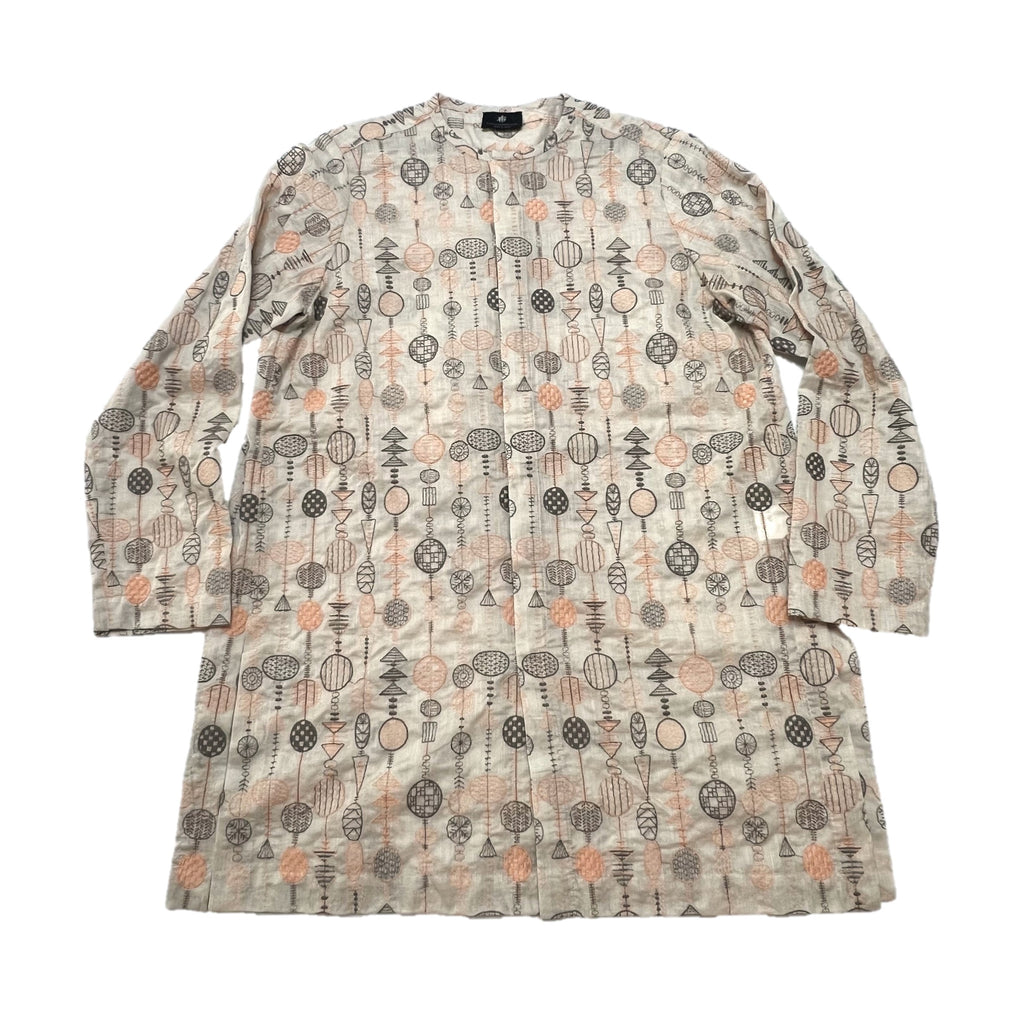 NUNO Tunic Top: "Talisman" (Beige, Medium/Large)