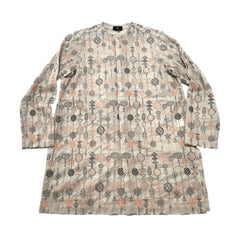 NUNO Tunic Top: "Talisman" (Beige, Medium/Large)