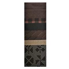 NUNO Runner/Scarf: "NUNO OriOri®" (Brown)