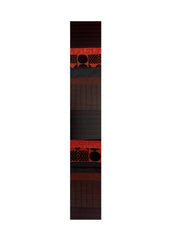 NUNO Runner/Scarf: "NUNO OriOri®" (Brown)