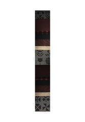 NUNO Runner/Scarf: "NUNO OriOri®" (Brown)