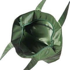 NUNO Tote: "Coal" (Small, Jade)