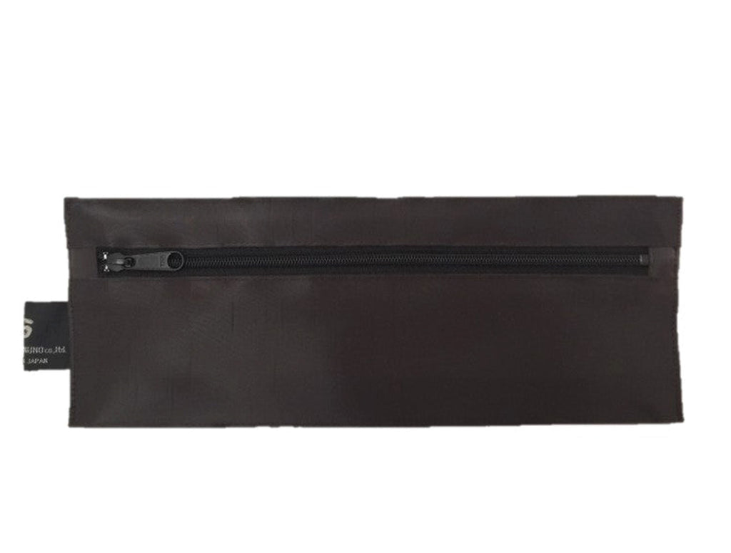 NUNO Oblong Zippered Case: "Coal" (Slate)