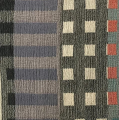 Two-Armhole Shawl (Vest): "Landmark" (Gray Mix)