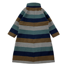 NUNO Coat: "Connect-the-Dots" (Blue Mix)