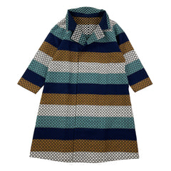 NUNO Coat: "Connect-the-Dots" (Blue Mix)