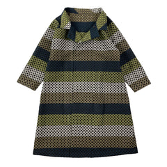 NUNO Coat: "Connect-the-Dots" (Green Mix)