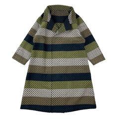 NUNO Coat: "Connect-the-Dots" (Green Mix)