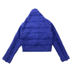 NUNO Bolero/Shrug: "Continuous Plaid" (Blue)