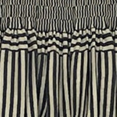 NUNO Loomed Tunic Dress: "New Stripe" (Beige/Black)