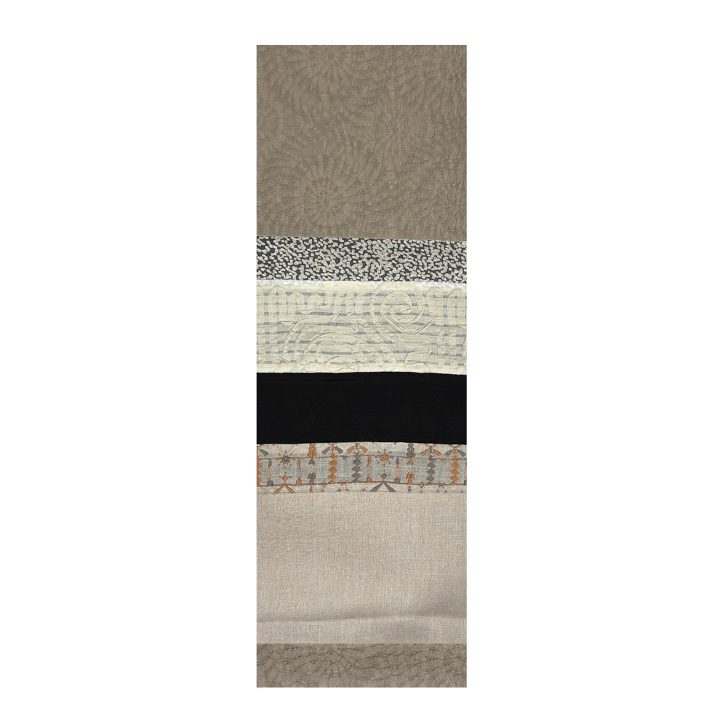 NUNO Runner/Scarf: "NUNO OriOri®" (Beige L9)