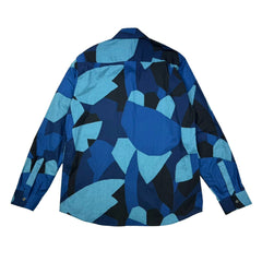 NUNO Men's Shirt: "Kinpouge" (Blue Mix)