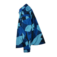 NUNO Men's Shirt: "Kinpouge" (Blue Mix)