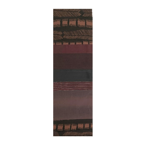NUNO Runner/Scarf: "NUNO OriOri®" (Brown)
