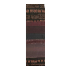 NUNO Runner/Scarf: "NUNO OriOri®" (Brown)