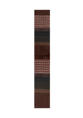 NUNO Runner/Scarf: "NUNO OriOri®" (Brown)