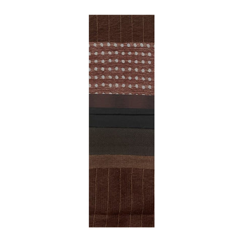 NUNO Runner/Scarf: "NUNO OriOri®" (Brown)