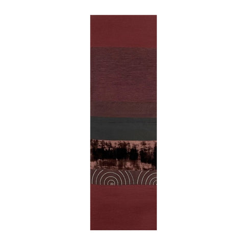 NUNO Runner/Scarf: "NUNO OriOri®" (Brown)