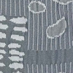 ANTIPAST Socks: "Bean Scatter" (Gray/White)
