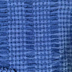 NUNO Unstructured Sleeveless Top: "Continuous Plaid" (Blue)