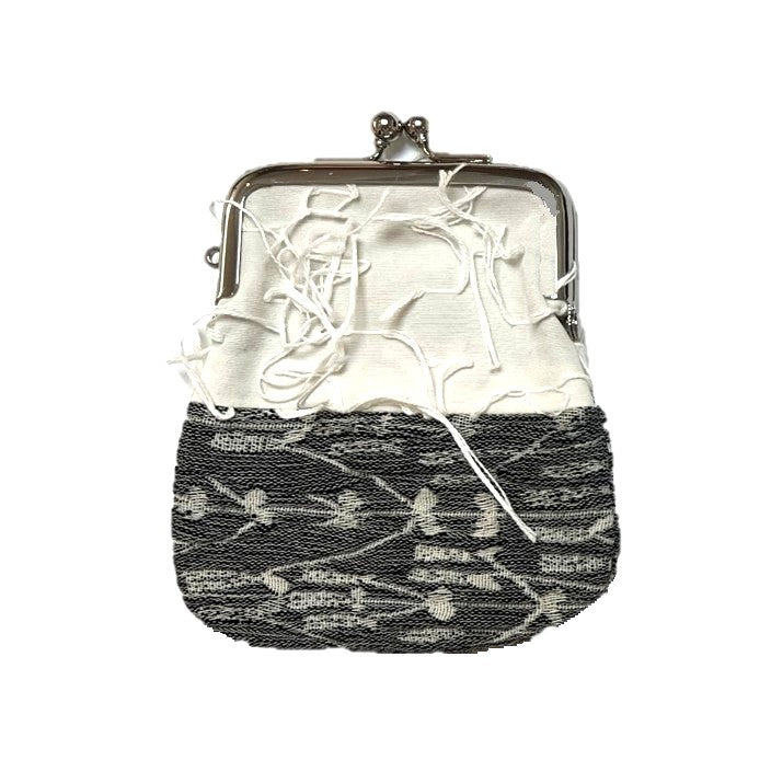 NUNO Coin Purse: "OriOri" (White/Gray)