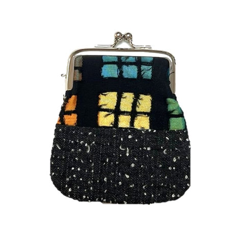 NUNO Coin Purse: "OriOri" (Multicolored/Black)