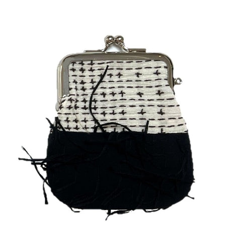NUNO Coin Purse: "OriOri" (White/Black)