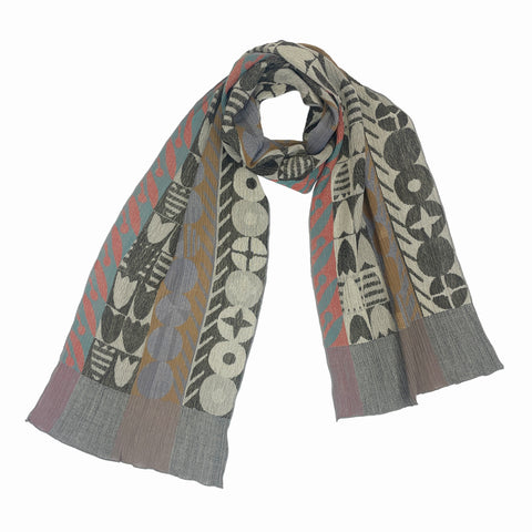 NUNO Narrow Shawl: "Sundance" (Beige)