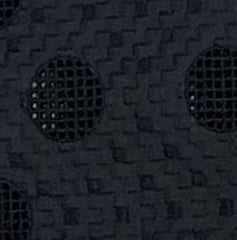 NUNO Overshirt/Tunic: "Wire Mesh" (Black w/ Black Embroidery, Medium/Large)