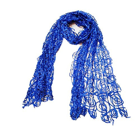 NUNO Scarf: "Paper Roll" (Blue)