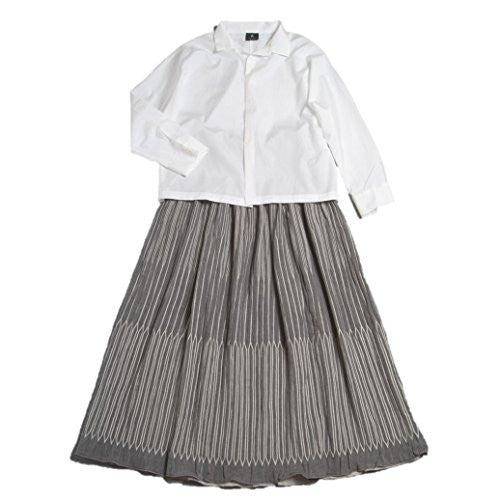 NUNO Skirt: "Chain" (Black/White)