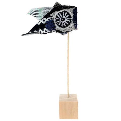 NUNO Limited-Edition Desktop Koi Nobori: "Gen"