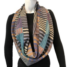 NUNO Infinity Shawl/Shrug: "Color Plates" (Multicolored)