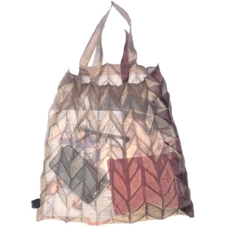 NUNO Bag: "Organdy Pleats" (Mauve)