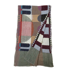 NUNO Narrow Shawl: "Roll Up" (Multicolored)
