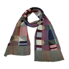 NUNO Narrow Shawl: "Roll Up" (Multicolored)
