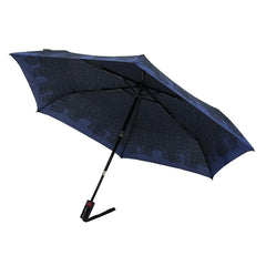 Knirps x NUNO Umbrella: "Happa" (Black on Blue)