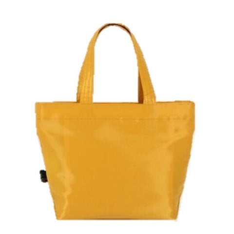 NUNO Tote: "Coal" (Small, Saffron)